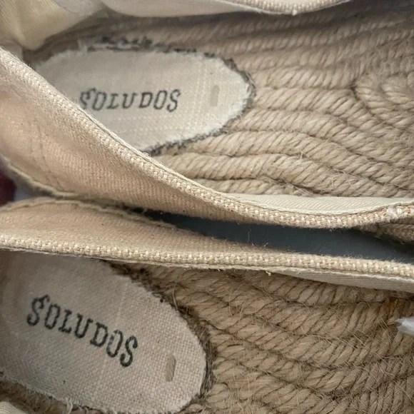 Soludos Palm Tree Smoking Slippers in Safari Embroidered Espadrilles, si… - Picture 11 of 14